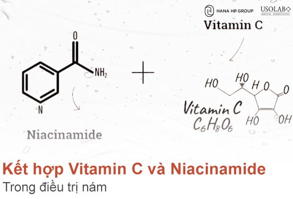 Cách kết hợp Vitamin C và Niacinamide trong điều trị nám