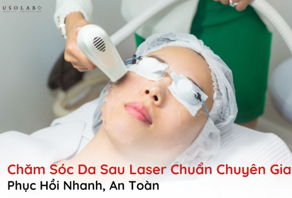 chăm sóc da sau laser