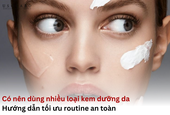 có nên dùng nhiều loại kem dưỡng da