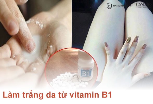 Bật mí 4 công thức làm trắng da từ vitamin B1 hiệu quả ngay tại nhà