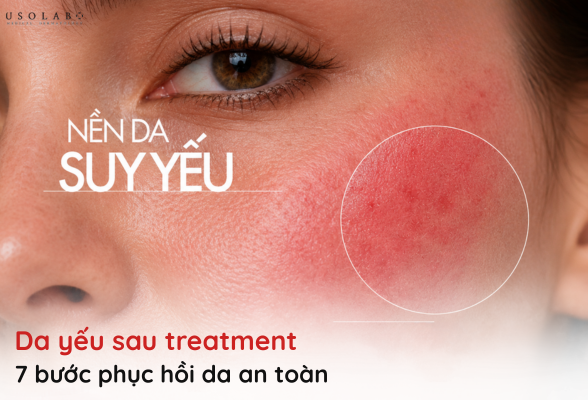 da yếu sau treatment
