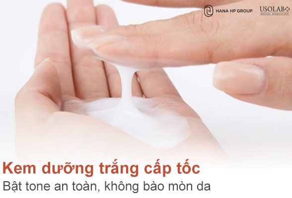 Kem dưỡng trắng cấp tốc loại nào tốt? Bật tone an toàn, không bào mòn da