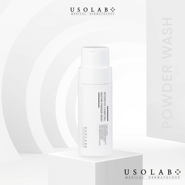 enzyme Usolab Soft charcoal enzyme powder wash - ảnh 1