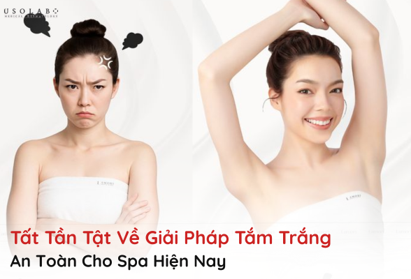 giải pháp tắm trắng an toàn cho spa