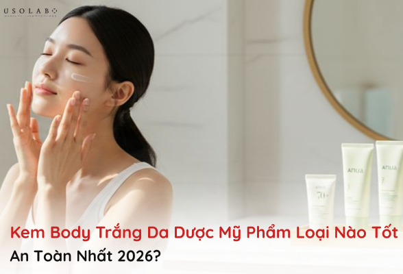 kem body trắng da dược mỹ phẩm loại nào tốt