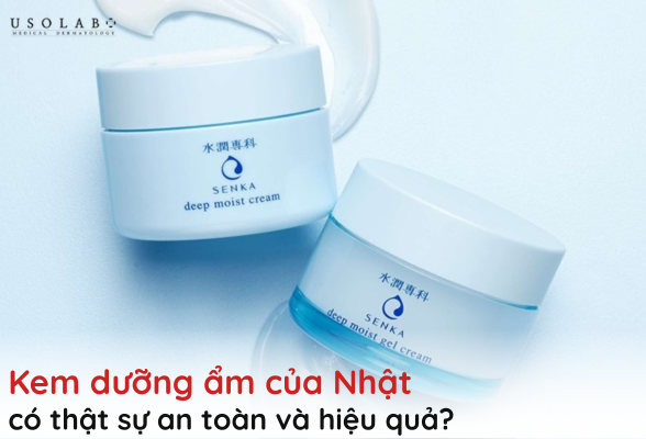 kem dưỡng ẩm của nhật