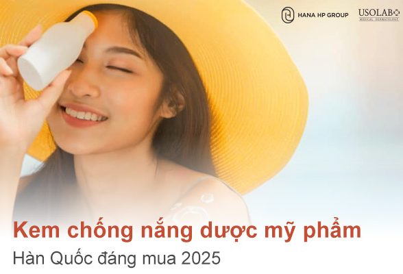 Top 5 kem chống nắng dược mỹ phẩm Hàn Quốc đáng mua 2025