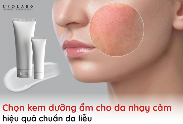 kem dưỡng ẩm cho da nhạy cảm