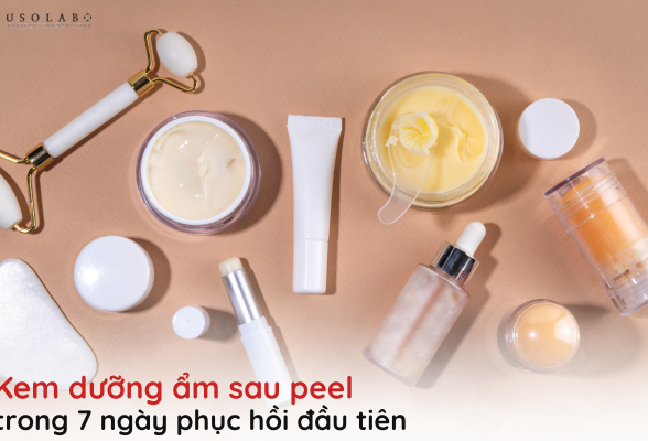 kem dưỡng ẩm sau peel