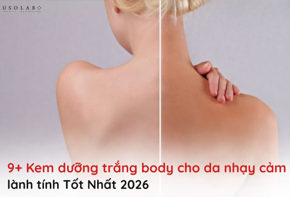 kem dưỡng trắng body cho da nhạy cảm