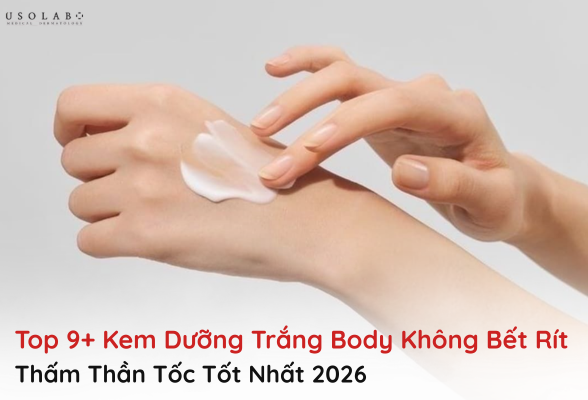 kem dưỡng trắng body không bét rít
