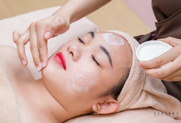 kem phục hồi da cho spa