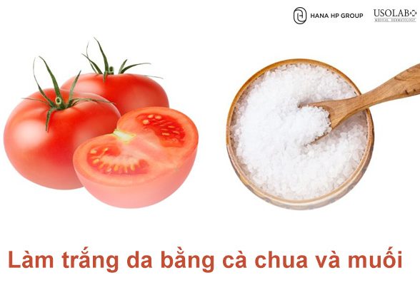 Cách làm trắng da bằng cà chua và muối hiệu quả bất ngờ
