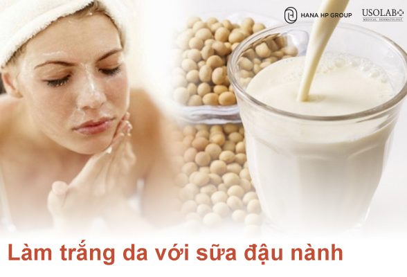 Làm trắng da với sữa đậu nành công thức tự nhiên tại nhà