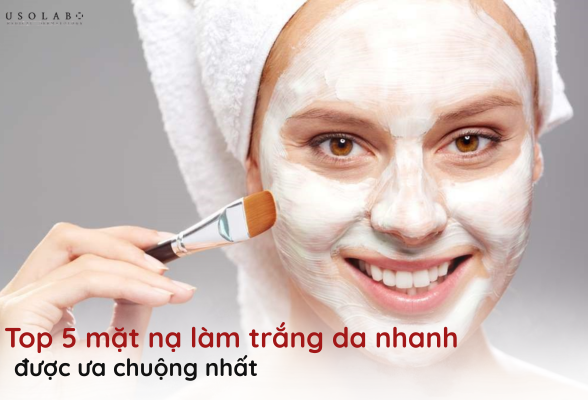 mặt nạ làm trắng da nhanh