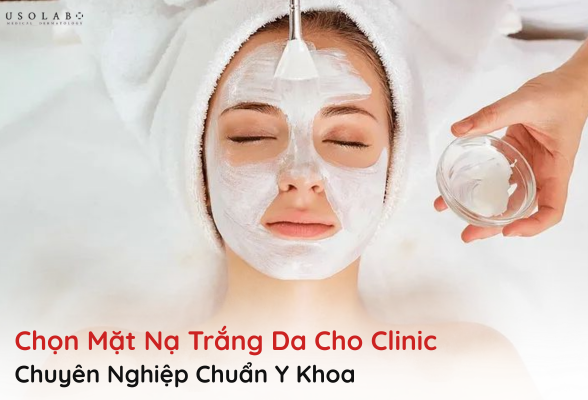 mặt nạ trắng da cho clinic