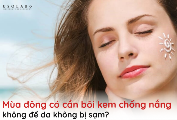 mùa đông có cần bôi kem chống nắng không