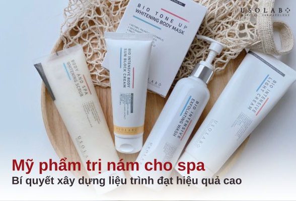 mỹ phẩm trị nám cho spa