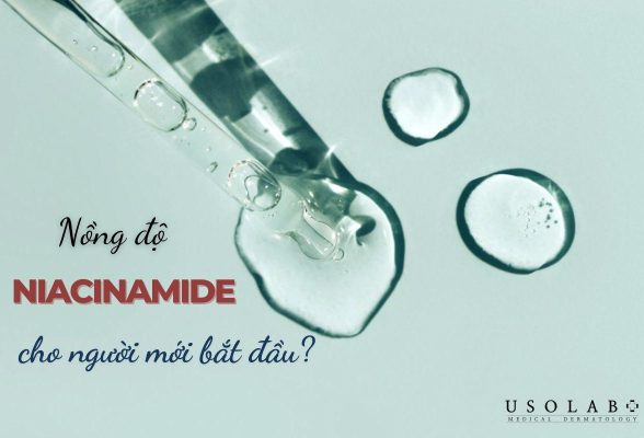 Nồng độ niacinamide cho người mới bắt đầu