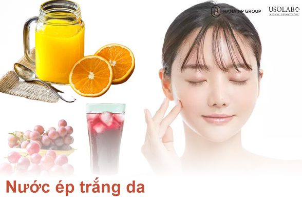 Nước ép trắng da: Công dụng, cách làm và lưu ý khi sử dụng