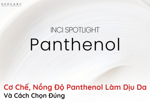 panthenol làm dịu da