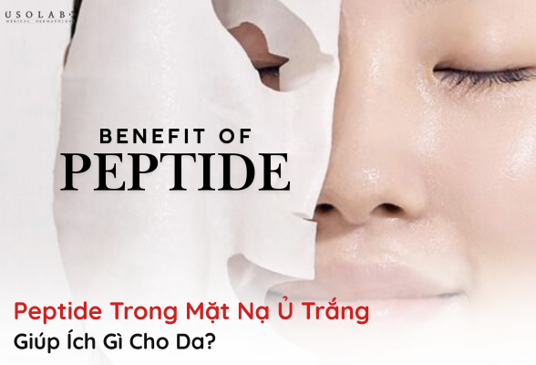 peptide trong mặt nạ ủ trắng giúp ích gì cho da