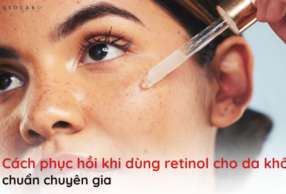 retinol cho da khô