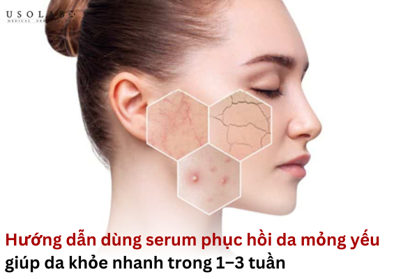 serum phục hồi da mỏng yếu