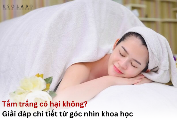 tắm trắng có hại không