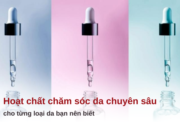 thành phần chăm sóc da chuyên sâu