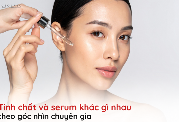 tinh chất và serum khác gì nhau