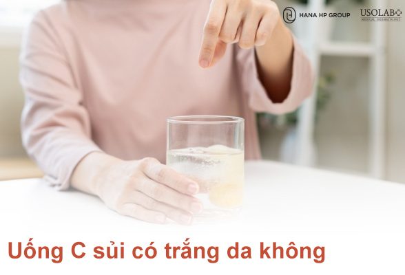 Uống C sủi có trắng da không câu trả lời từ Bác Sĩ