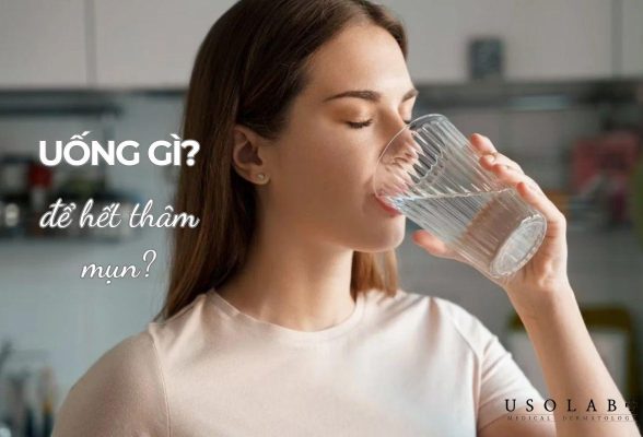 uống gì để hết thâm mụn