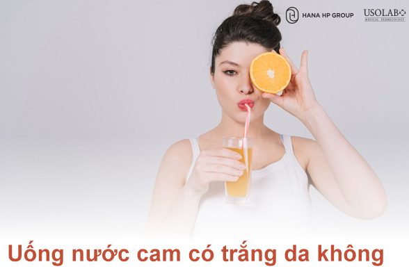 Uống nước cam có làm trắng da thật không? Lời giải từ khoa học