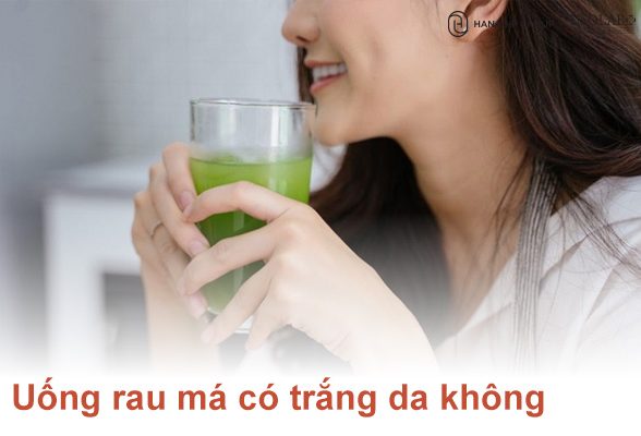 Uống rau má có trắng da không Bác Sĩ giải thích rõ tác dụng thực tế