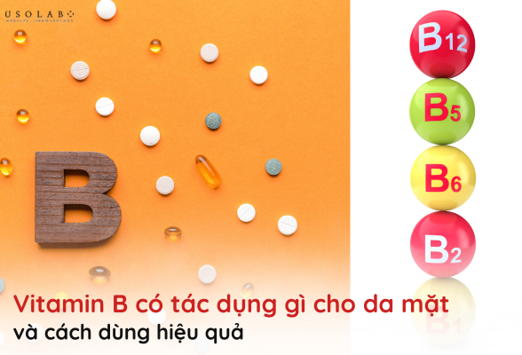 vitamin b có tác dụng gì cho da mặt