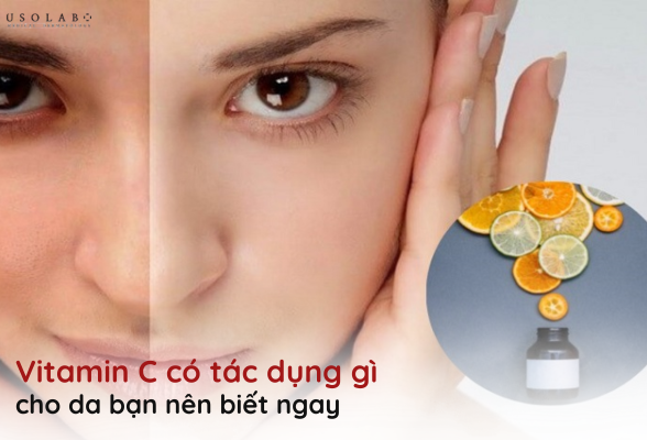 vitamin c có tác dụng gì cho da